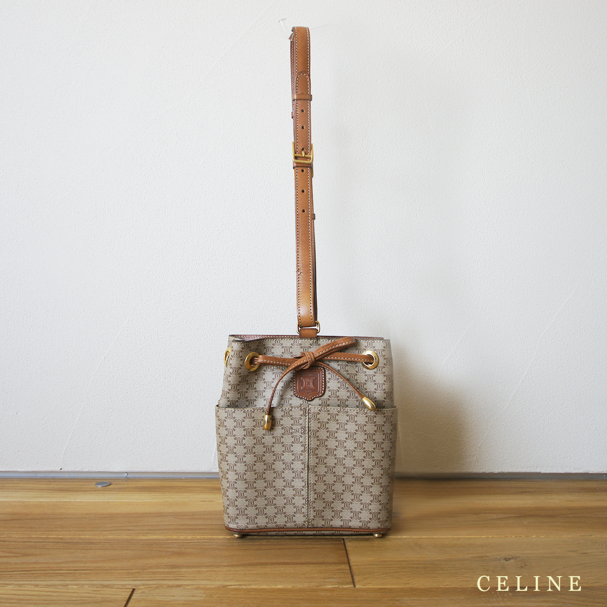 送料無料・保証付 美品 希少 レア ヴィンテージ セリーヌ CELINE 