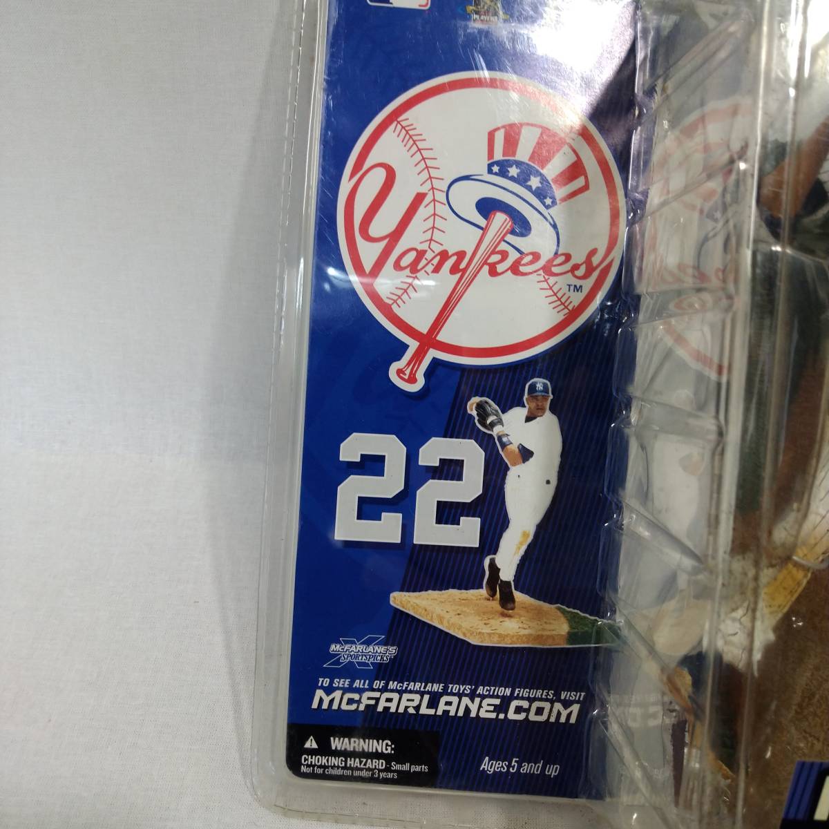 マクファーレンMLBロビンソンカノ　ホワイトジャージ500体限定シリアル番号つき 未開封】ロビンソン・カノ ROBINSON CANO フィギュア マクファーレン
