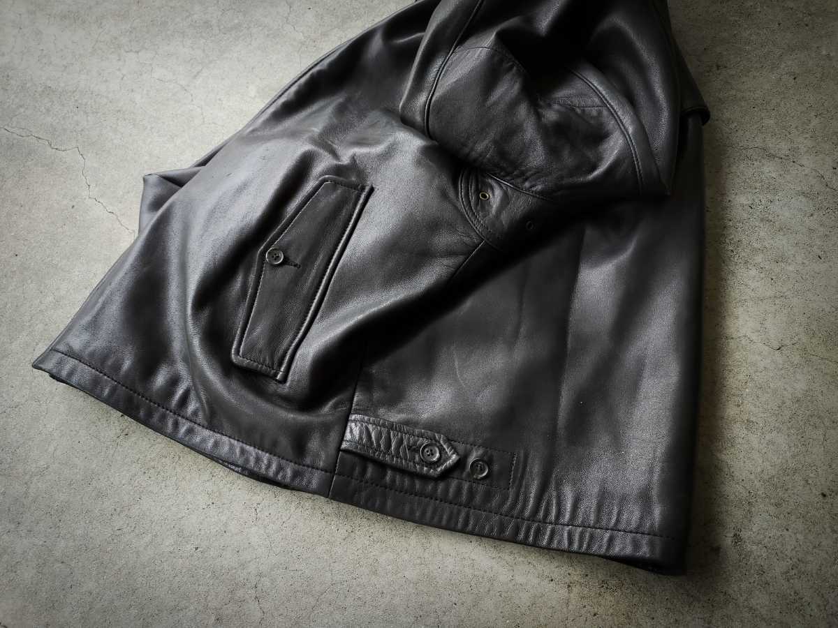 レア!!】Ralph Lauren ラムレザー ハリントンジャケット size-L 羊革