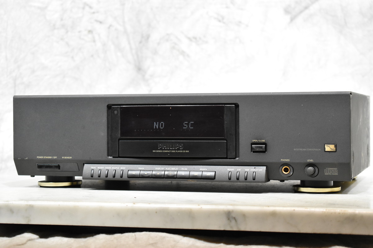 フィリップス PHILIPS CD950B CDプレーヤー　ジャンク PHILIPS CD950 フィリップス CDプレーヤー B ◎ ジャンク品 - CD Yahoo