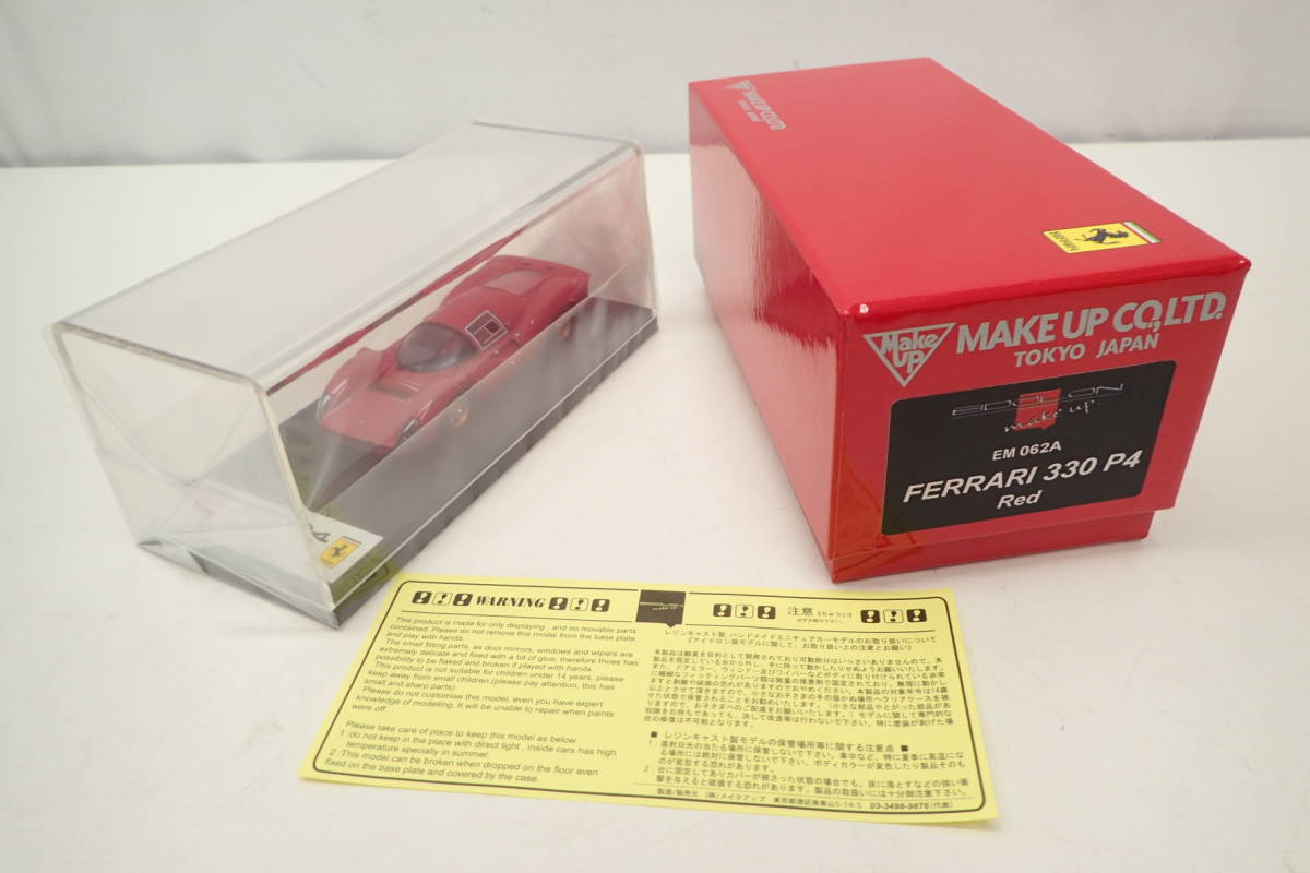 1円～ 未使用 MAKE UP EIDOLO 1/43 FERRARI 330 P4 Red (EM062A) メイクアップ フェラーリ ミニカー Z01113M