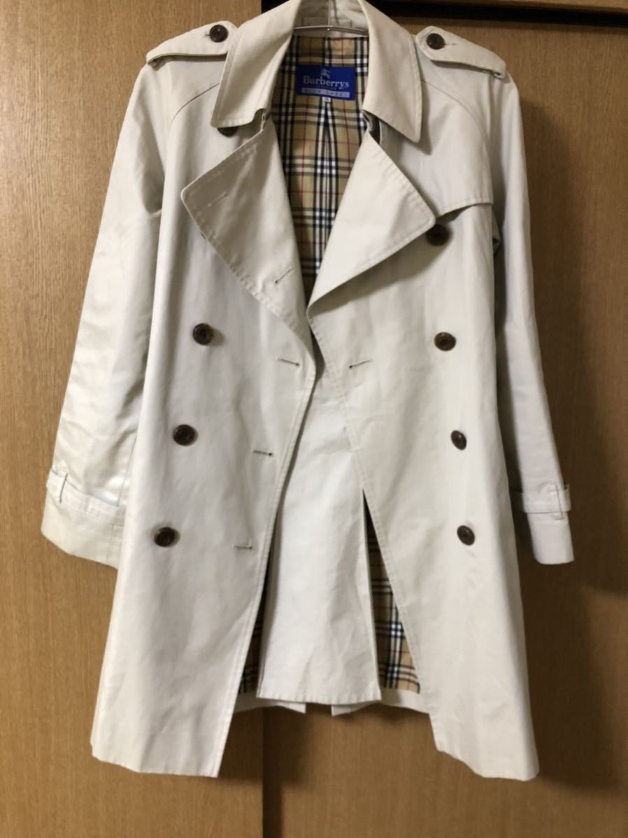 BLUE BURBERRY LABEL バーバリーブルーレーベル トレンチコート LABEL