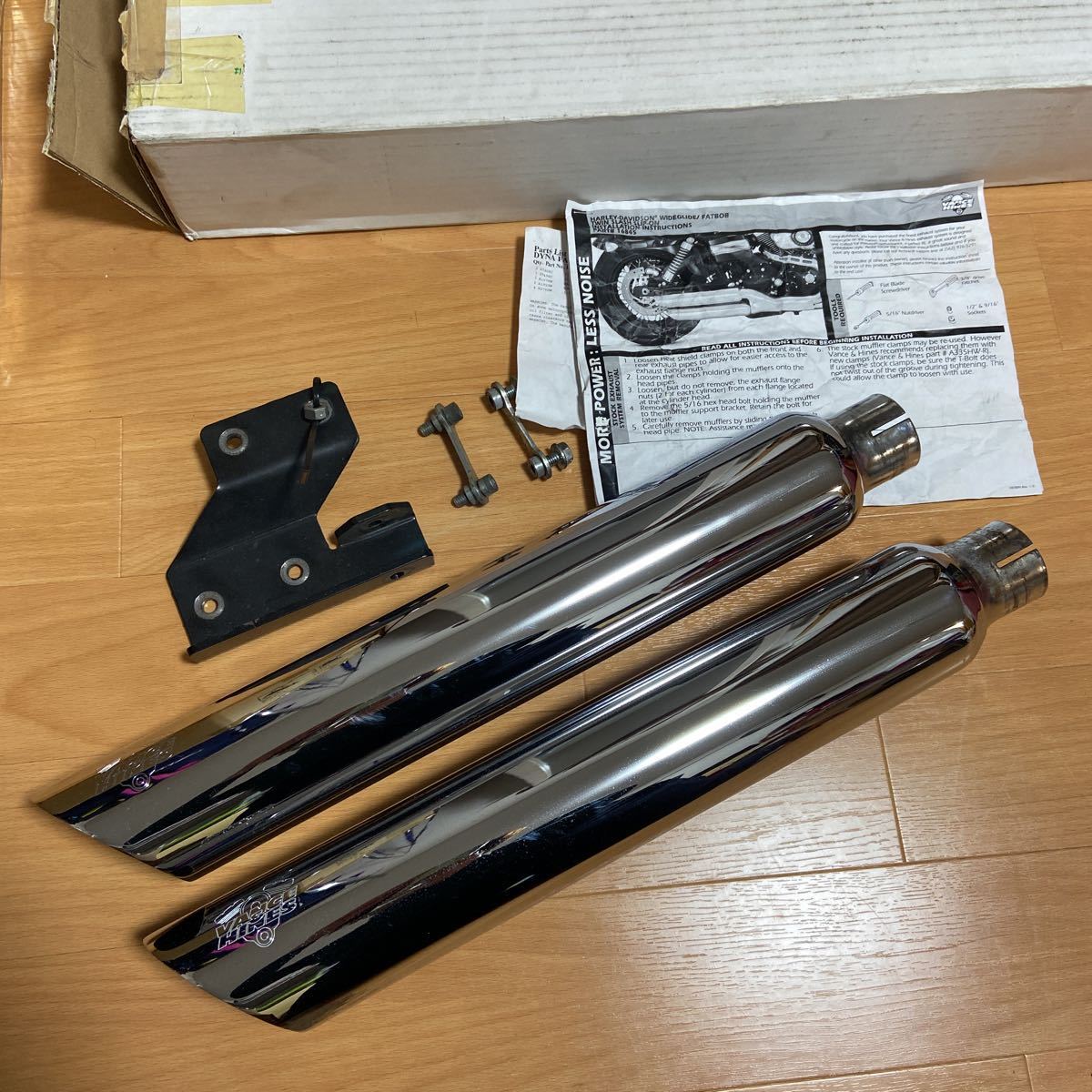 FXFB ファットボブ114 Vance&Hines ハイ アウトプット スリップオン