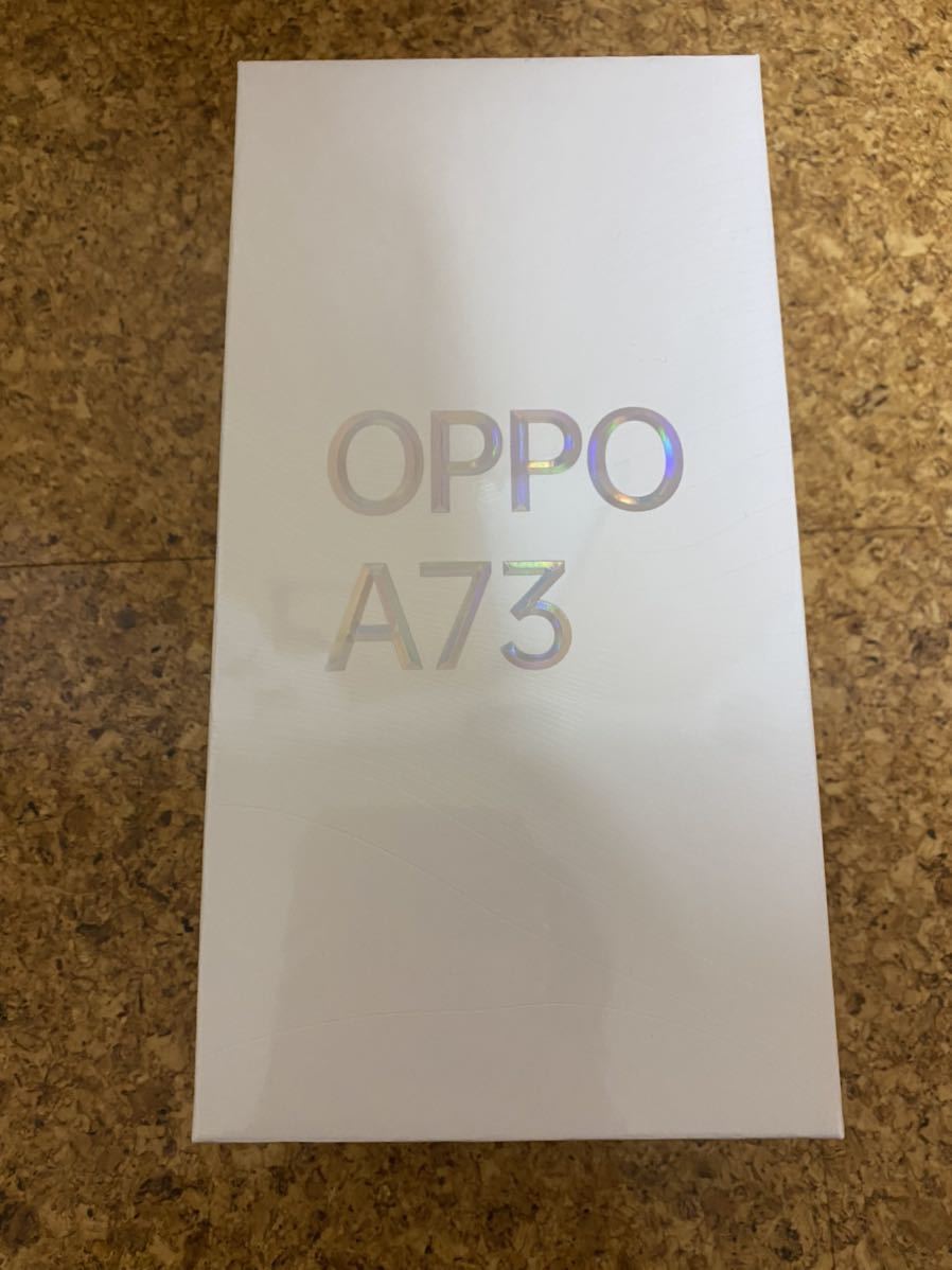 シュリンク付き 新品未開封 SIMフリー OPPO A73 ネービーブルー A73