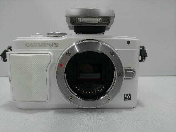 OLYMPUS E−PL6 E-PL6 ダブルズームキット WHITE E-PL6 PEN OLYMPUS 