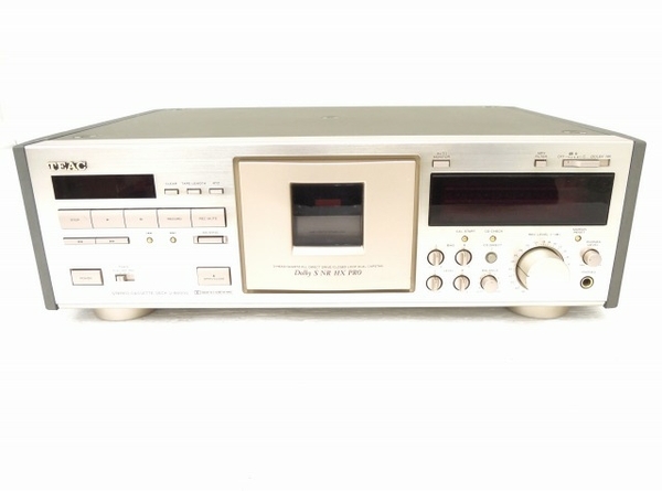 TEAC V-8000S カセットデッキ オーディオ 音響機材 ティアック