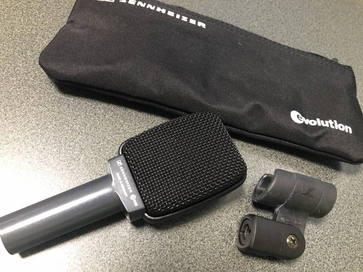  SENNHEISER e609 BLACK Made in Germany ビンテージ(ダイナミックマイク)｜売買されたオークション情報、yahooの商品情報をアーカイブ公開 - オークファン ダイナミックマイク