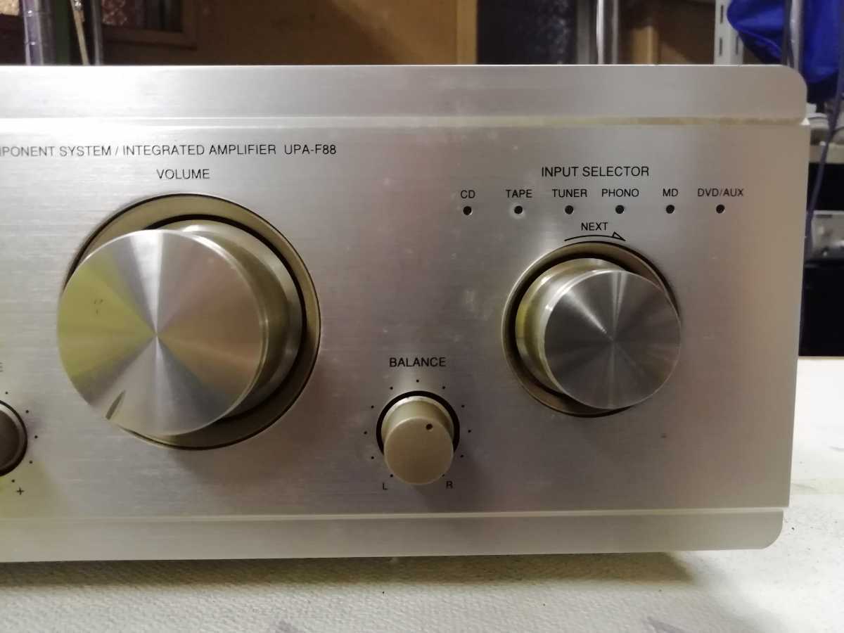 DENON コンパクト プリメインアンプ【model UPA-F88】正常作動美品/簡易整備品/必要充分な機能を備えたコンパクトアンプ/設置自由度大 UPA-F88 デノン DENON A6590580 リモコン付 upa-f88」の落札相場・落札価格
