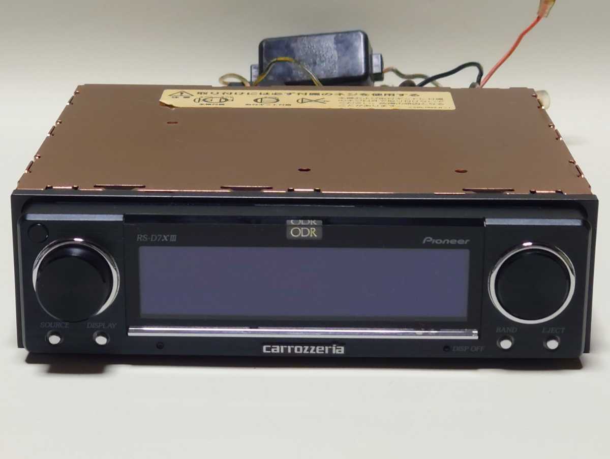 RS-D7XⅢ カロッツェリア Carrozzeria カロッツェリアX 取扱 中古美品 