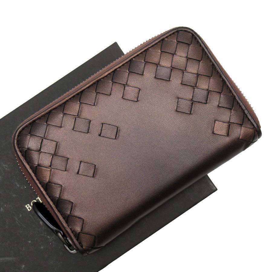 BOTTEGA VENETA ボッテガヴェネタ ラウンドファスナー財布 イントレ