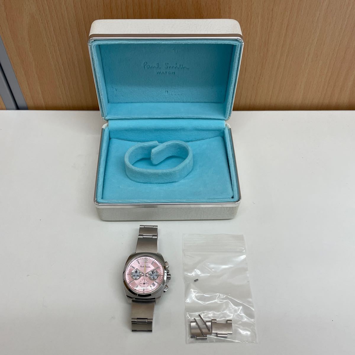 M0131 Paul Smith ポール スミス レディース Quartz クォーツ クロノ 