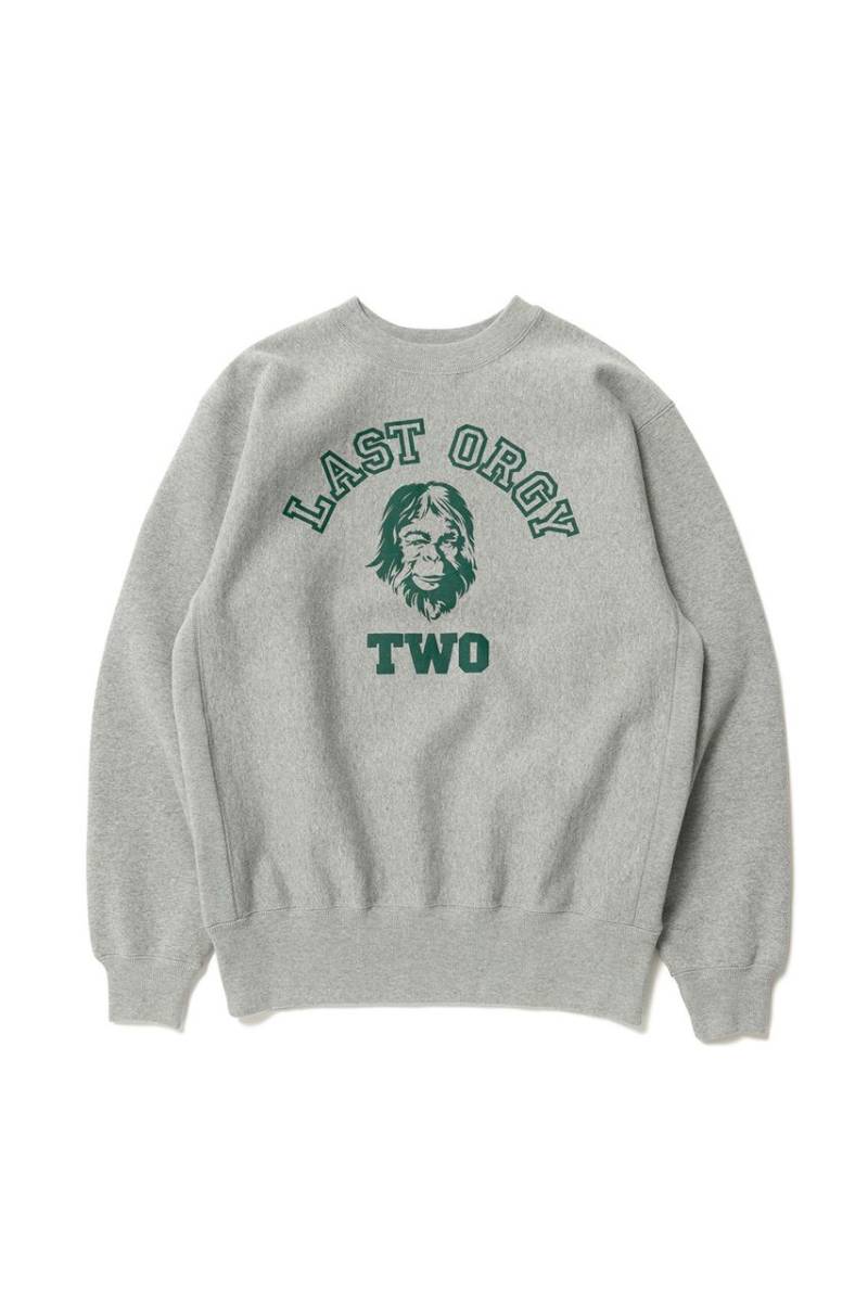 SALE，人気セール HUMAN MADE UNDERCOVER LAST ORGY 2 Lサイズ SWEATSHIRT GRAY クルーネック スウェット グレー NIGO ヒューマンメイド アンダーカバー ニゴ(トレーナー)｜売買されたオークション情報、yahooの商品情報をアー 男性用