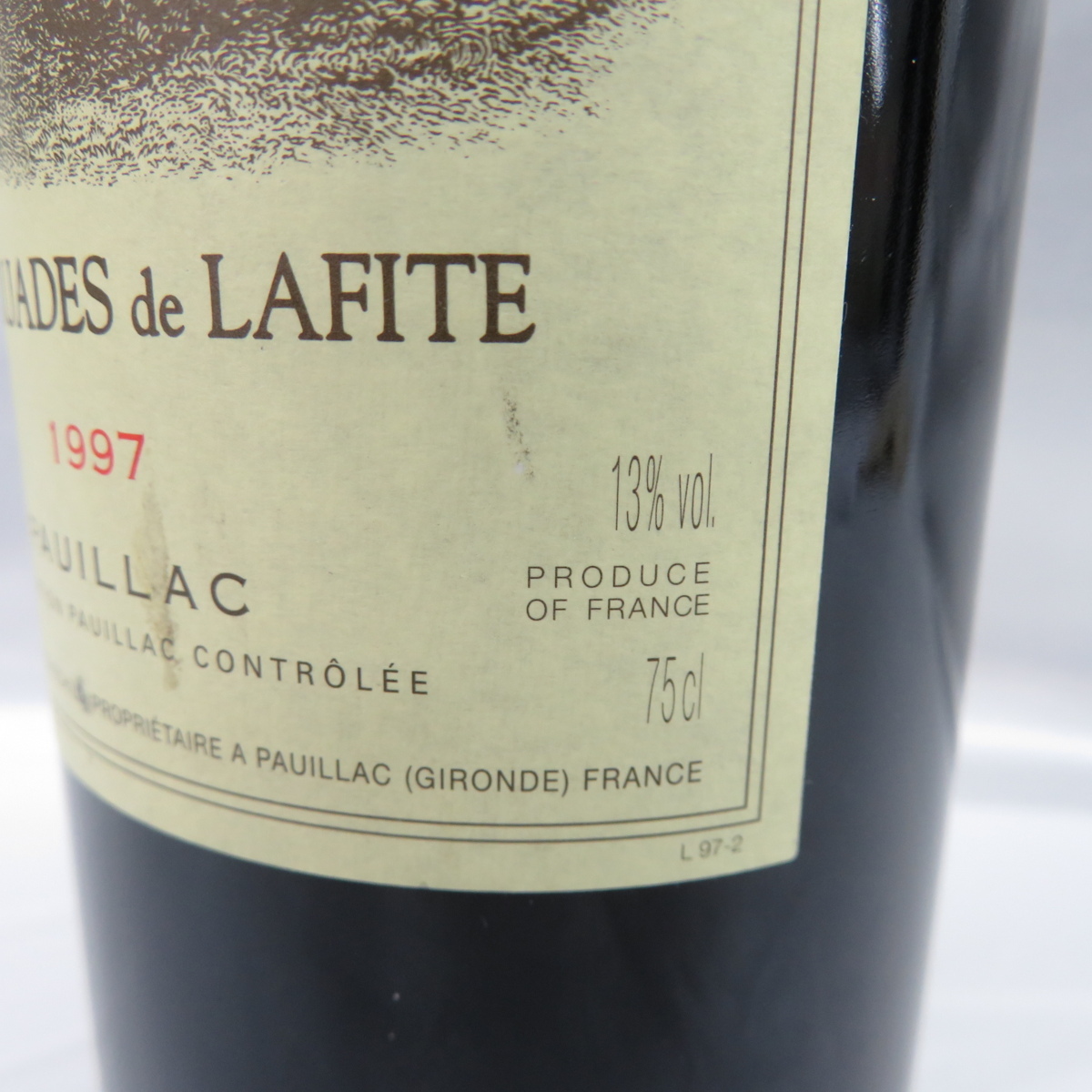未開栓】CARRUADES de LAFITE カリュアド・ド・ラフィット 1997 赤