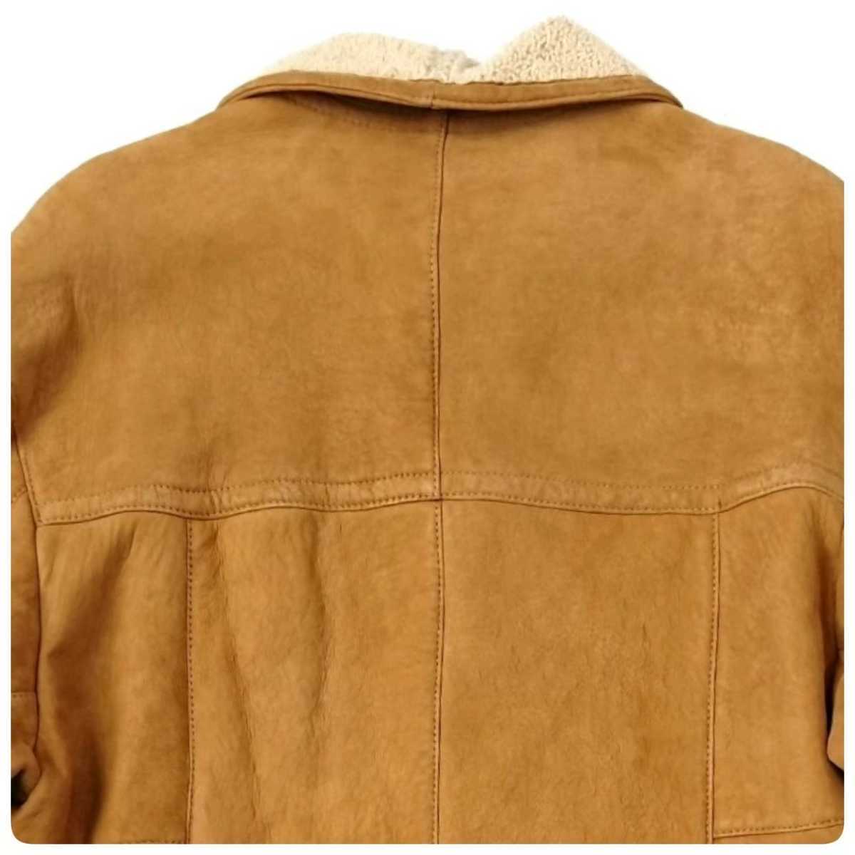 高級本場ニュージーランド製【BONZ】オールムートンレザーベスト ハンドメイド ○BONZ 最高級ムートン NZ 高級本場ニュージーランド製【BONZ】オール