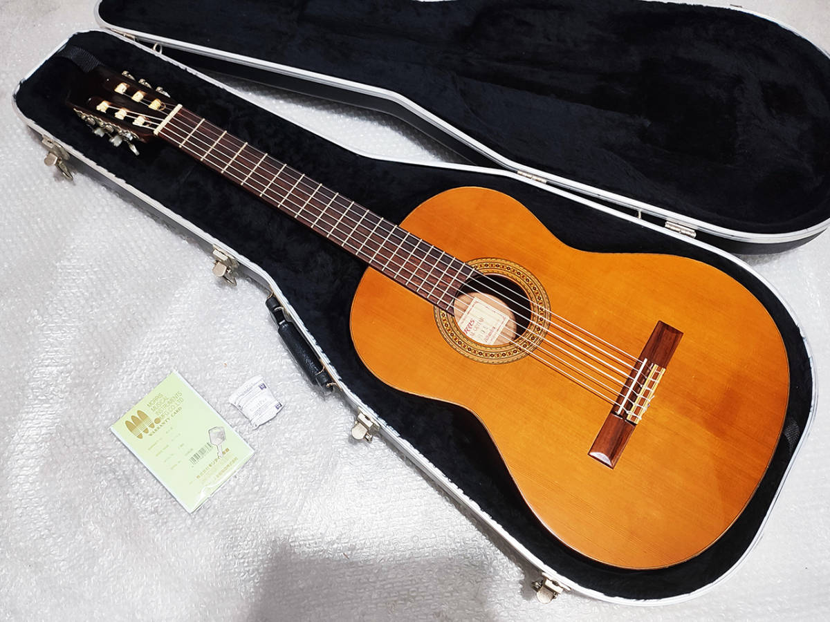 希少☆ MORRIS C-601 トップ単板 スペイン製 クラシックギター HC付 