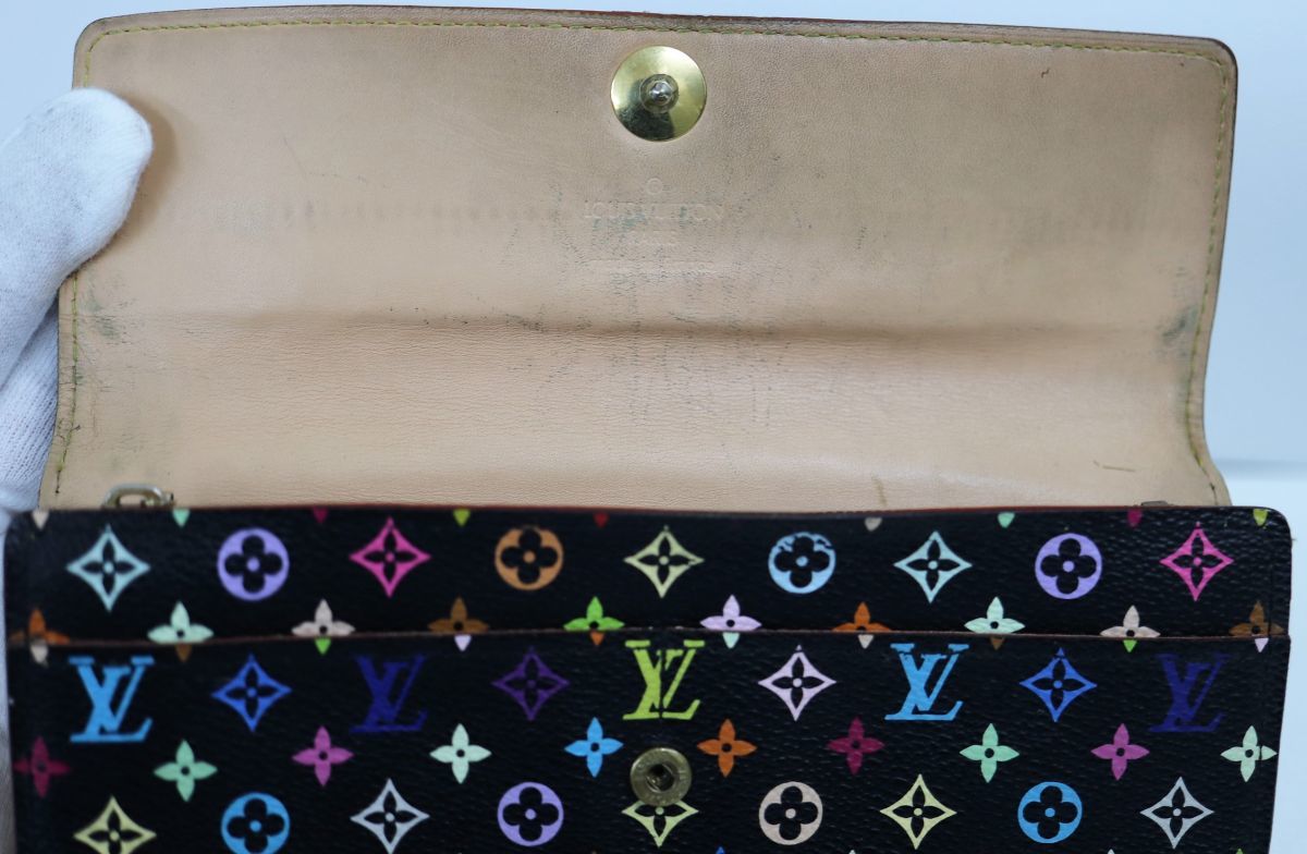 ルイ・ヴィトン モノグラム マルチカラー ポルトフォイユ サラ LOUIS VUITTON（ルイ・ヴィトン） 【新品同様・未使用】LOUIS VUITTON