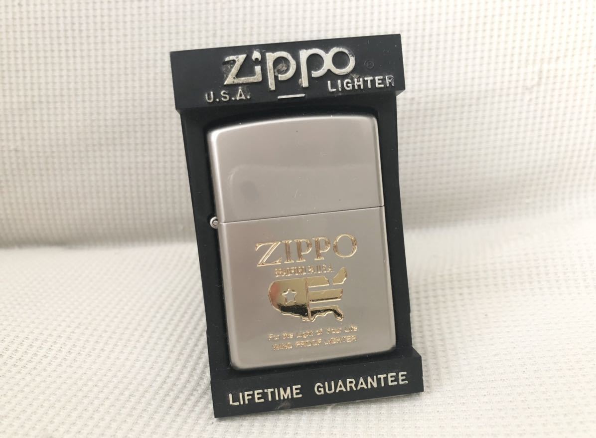 最安値，人気 ZIPPO ジッポー ブラッドフォード 復刻版 ライター オイルライター(タウン＆カントリー)｜売買されたオークション情報、yahooの商品情報をアーカイブ公開 - オークファン Zippo