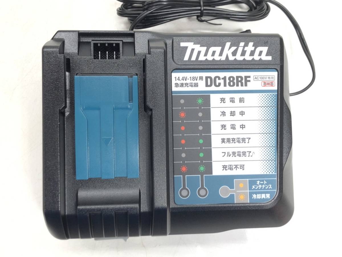 【お買い得，新作登場】 10404702 makita マキタ 純正 急速充電器 DC18RF 14.4-18V USB端子あり 管 a0206-9-2B(パーツ)｜売買されたオークション情報、yahooの商品情報をアーカイブ公開 - オークファン インパクトドライバ
