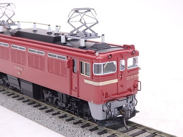 希少/美品】Tenshodo 天賞堂 HOゲージ 鉄道模型 No.490 ED75 700 交流