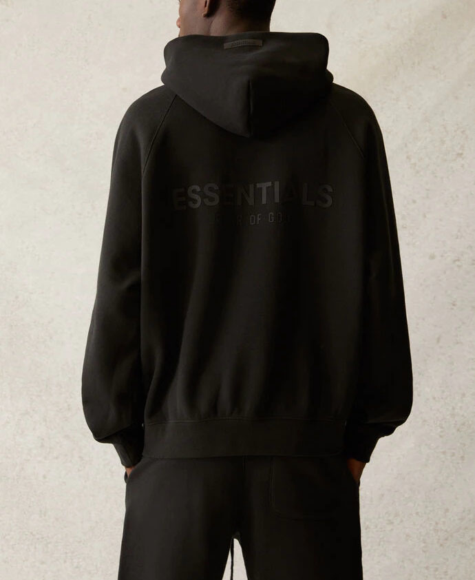 FOG ESSENTIALS エッセンシャルズ□ラバーロゴ バックプリントパーカー 