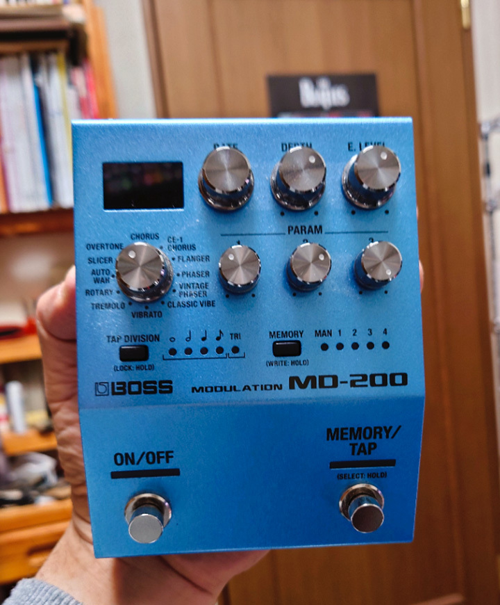 高品質モジュレーション系マルチペダル BOSS MD-200 完動美品 BOSS「MD