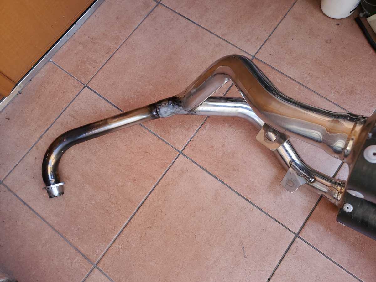 ホンダ モンキー Z50J キャブ用 SP忠男 ツインカーボンマフラー JMCA
