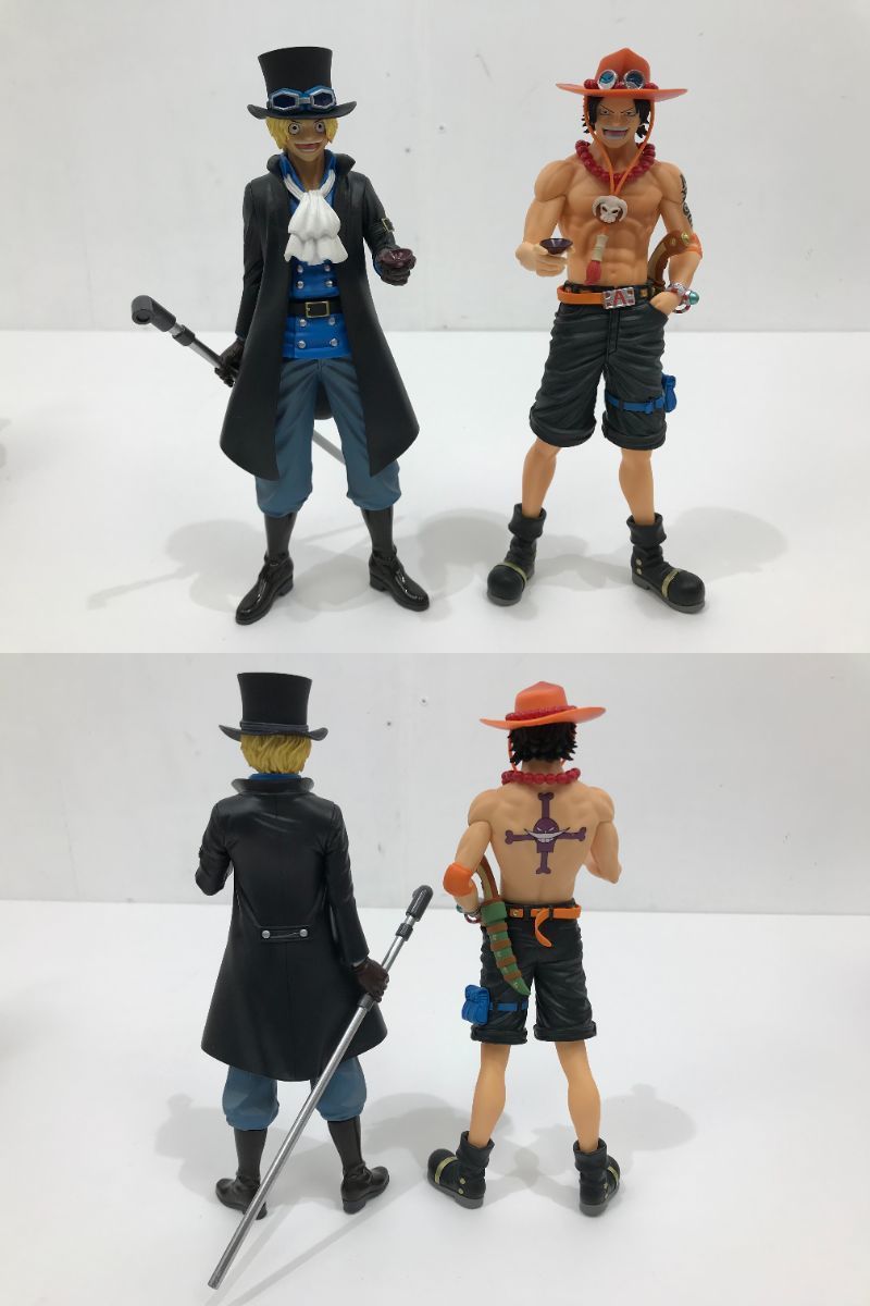 現状品】☆まとめ売り ☆ワンピース フィギュアセット ☆ルフィ/エース