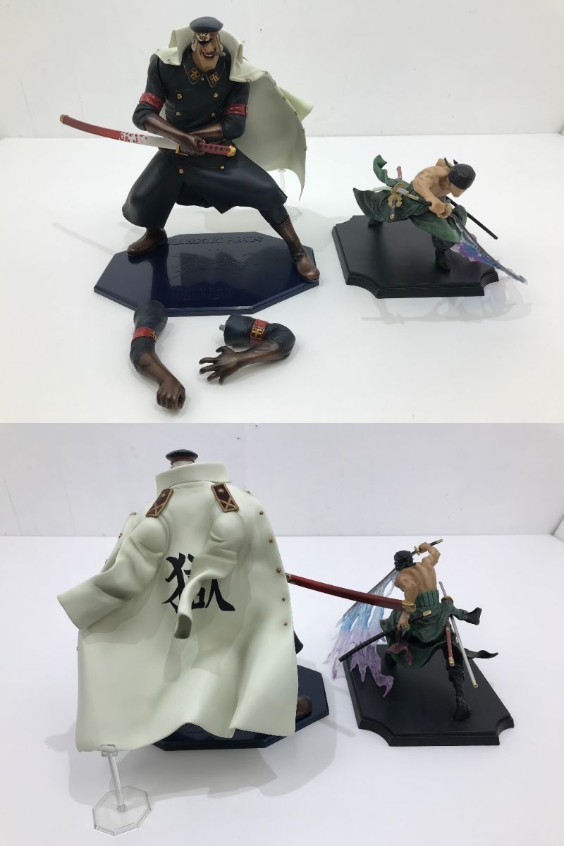 現状品】☆まとめ売り ☆ワンピース フィギュアセット ☆ルフィ/エース