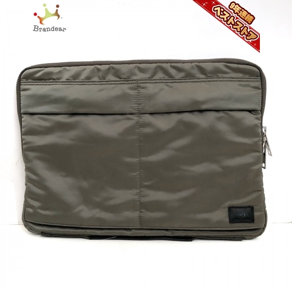 人気SALE，大人気 ポーター PORTER/吉田 クラッチバッグ タンカー ナイロン カーキ バッグ(その他)｜売買されたオークション情報、yahooの商品情報をアーカイブ公開 - オークファン かばん、バッグ
