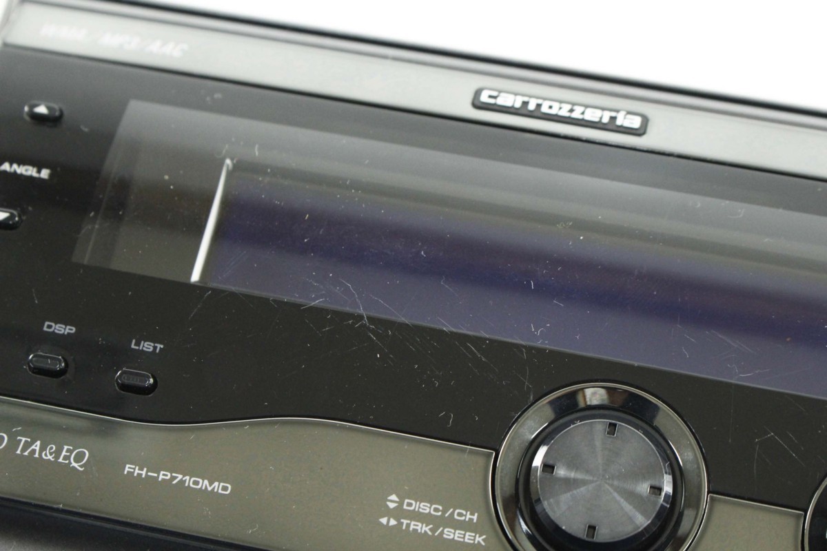中古・ジャンク品】Pioneer carrozzeria CDMD 2Dinデッキ FH-P710MD