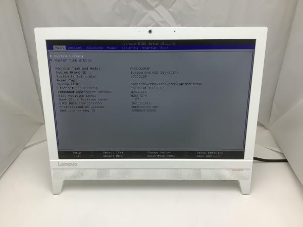 最新作，新品 ジャンク Lenovo F0CL000RJP CelJ3355 2.0G 4G 500G(モニタ一体型)｜売買されたオークション情報、yahooの商品情報をアーカイブ公開 - オークファン レノボ