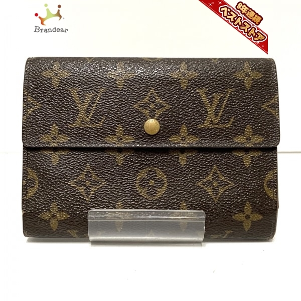 ルイヴィトン LOUIS VUITTON 3つ折り財布 M61202 ポルトトレゾー
