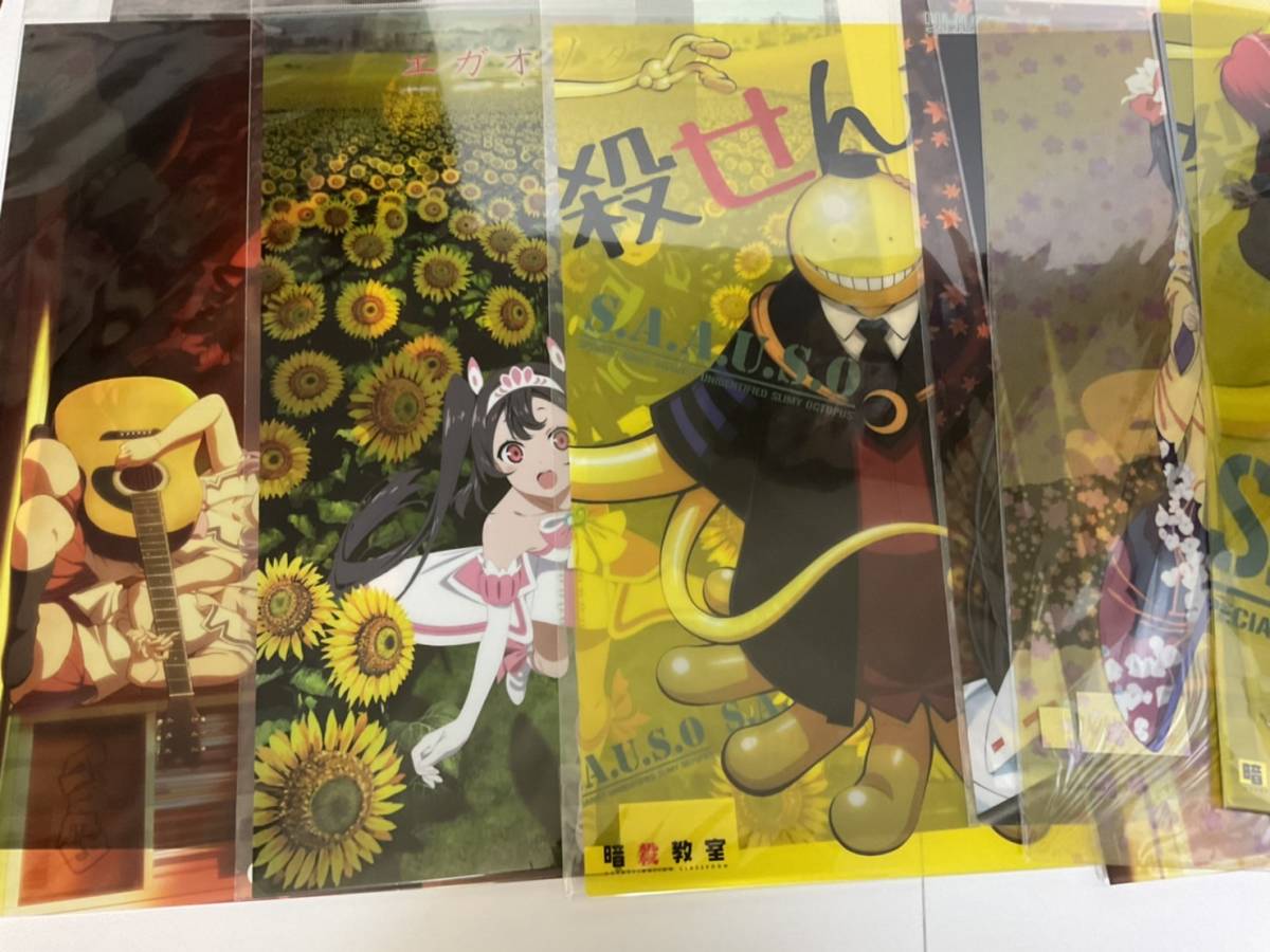 ☆1スタ☆ 美少女系 A3クリアポスター 11枚セット 暗殺教室 RWBY う 