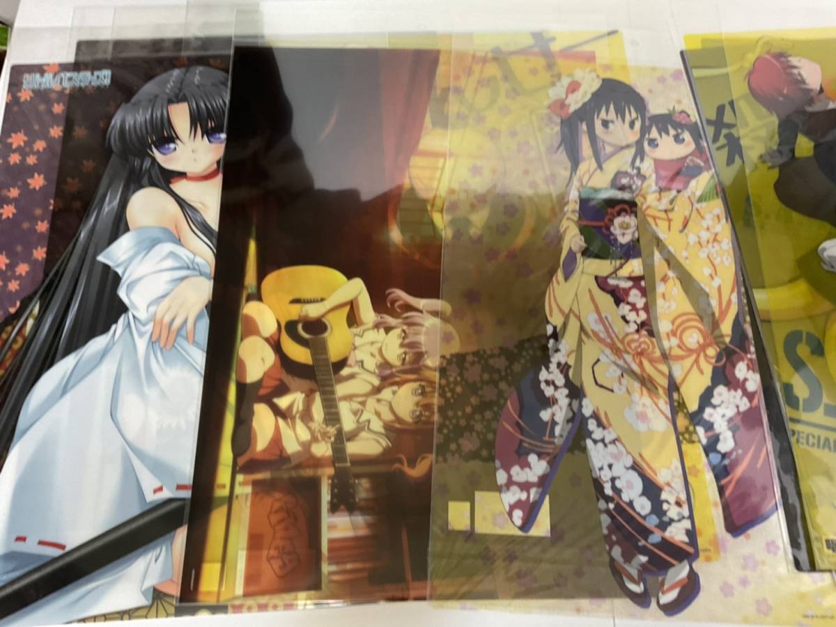 ☆1スタ☆ 美少女系 A3クリアポスター 11枚セット 暗殺教室 RWBY う
