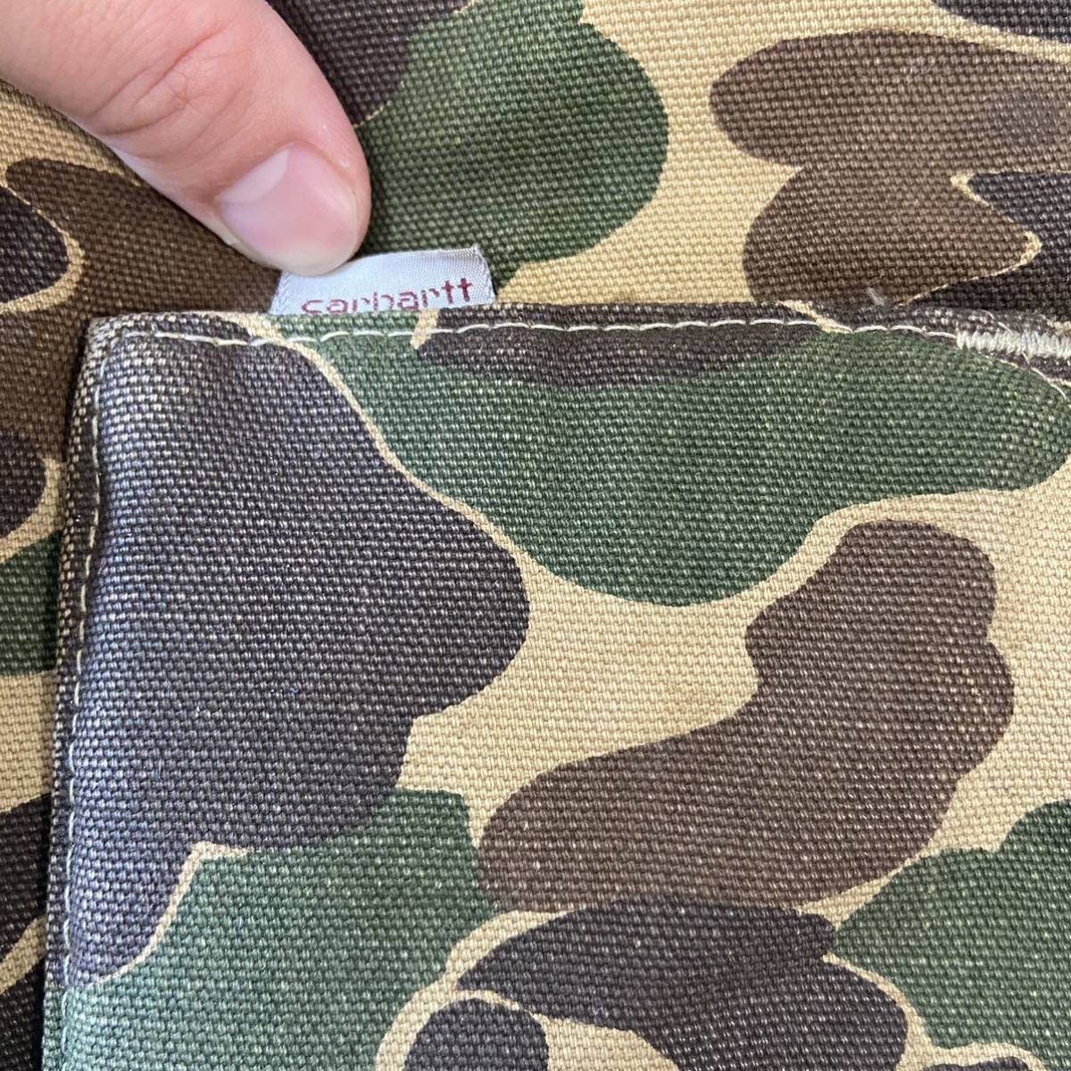 希少 80s90s Carhartt アークティックベスト ダックハンターカモ 迷彩