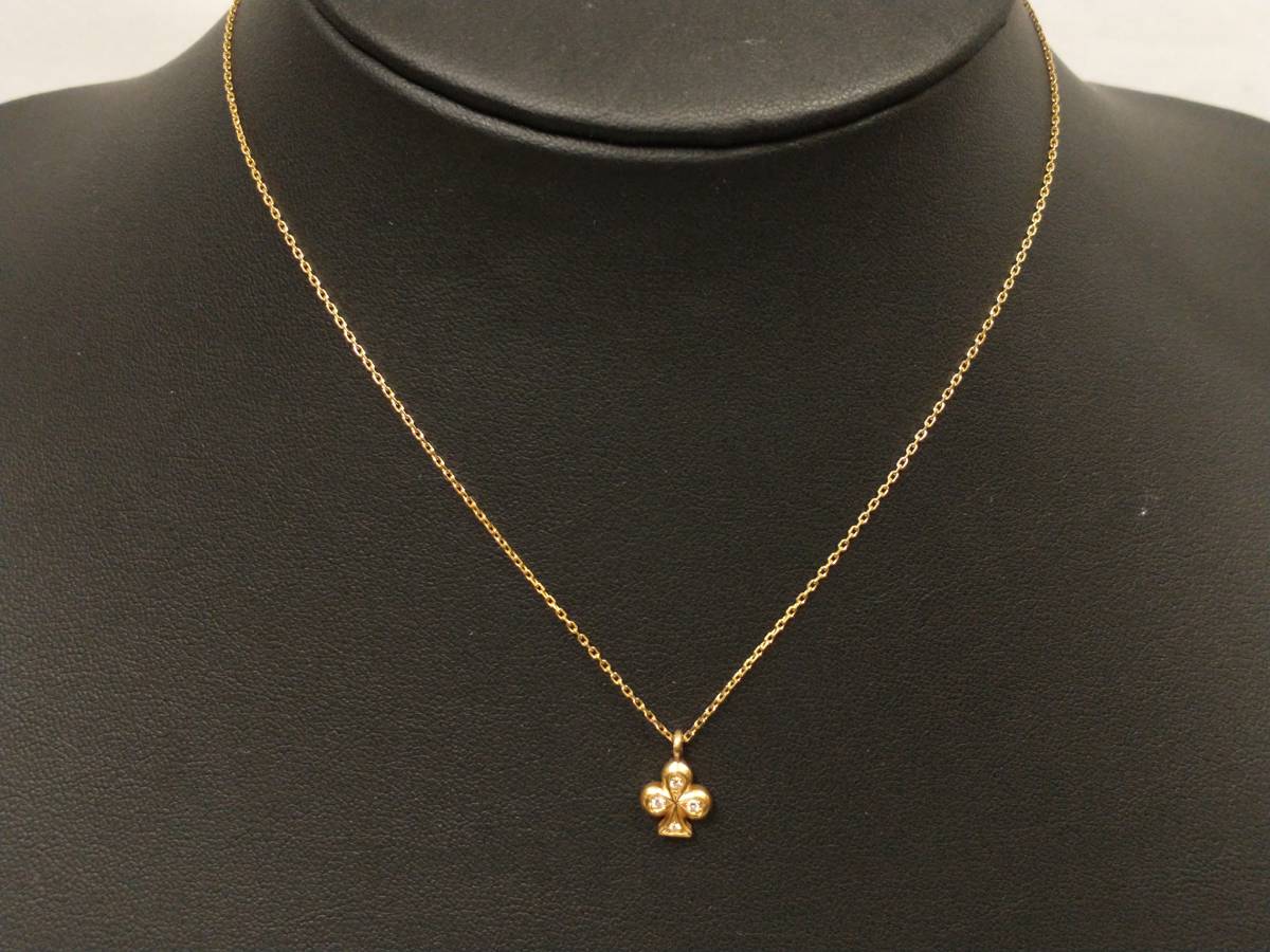 プエルタ・デル・ソル PUERTA DEL SOL K18 ダイヤ0.04ct ネックレス 