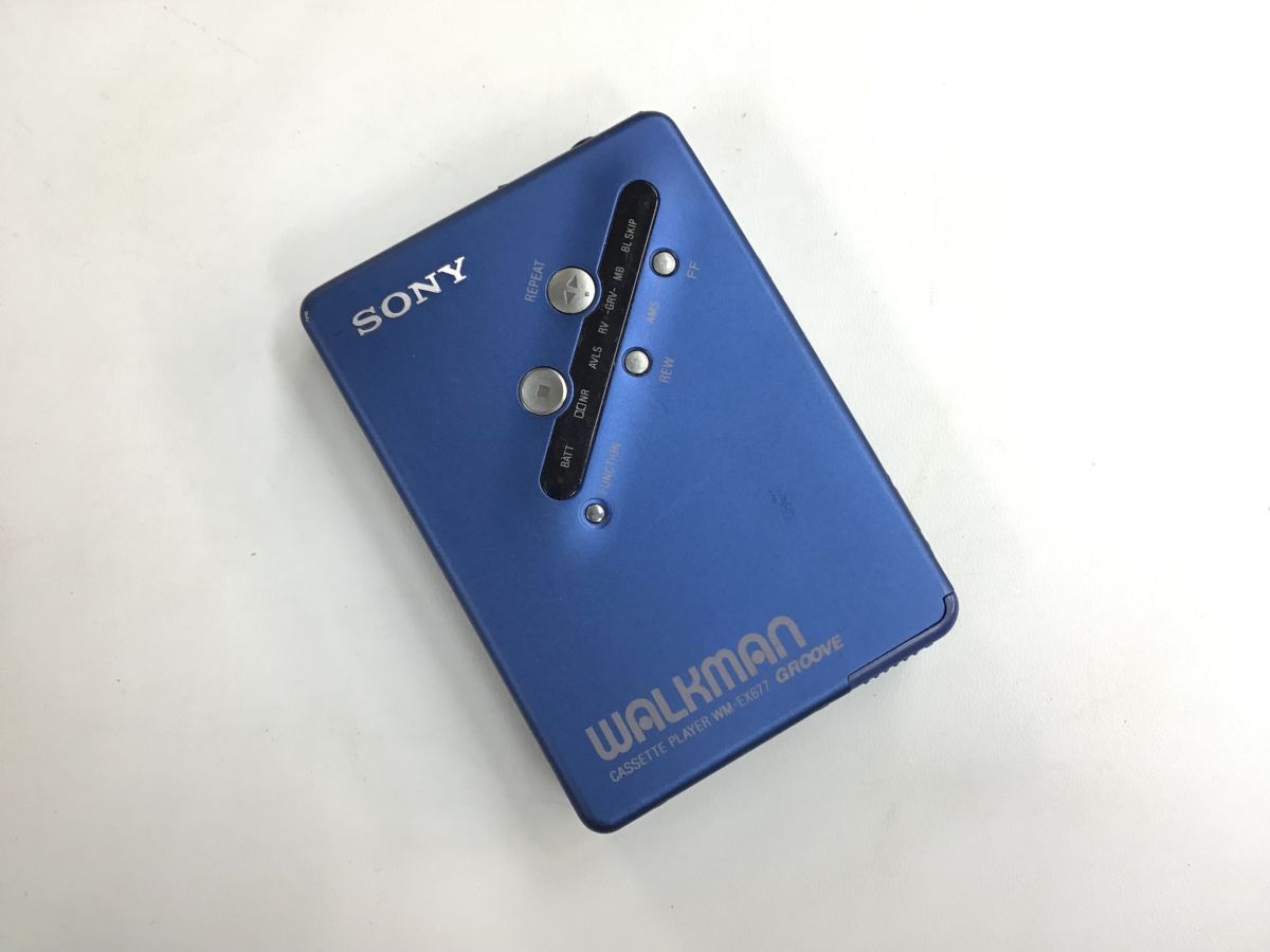 SONY WALKMAN カセットプレーヤー WM-EX677 ジャンク品 オーディオ機器