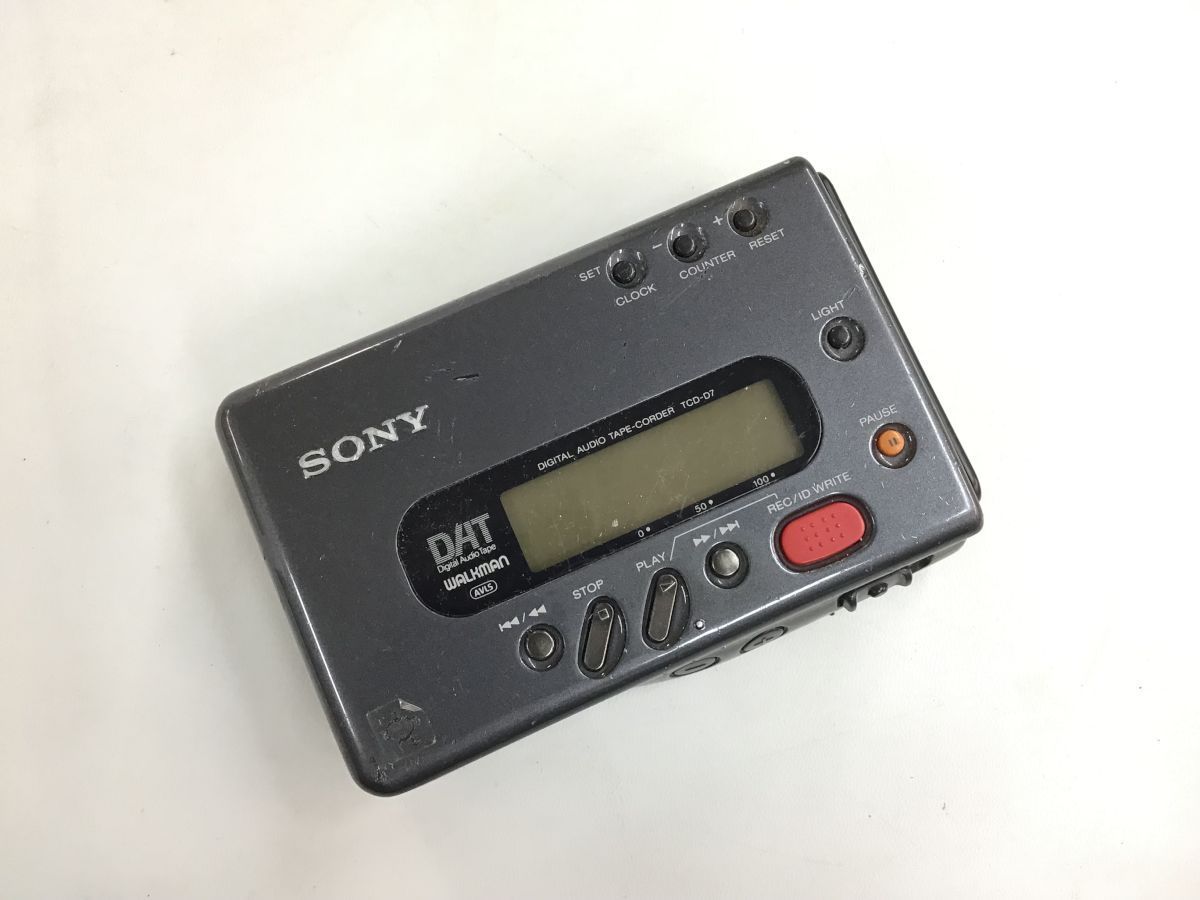 SONY TCD-D7 DATデジタルオーディオテープレコーダー 公式通販