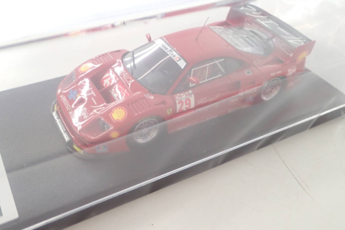 1円～ 未使用 MAKE UP EIDOLO 1/43 FERRARI F40 GTE Ennea-marriyell 