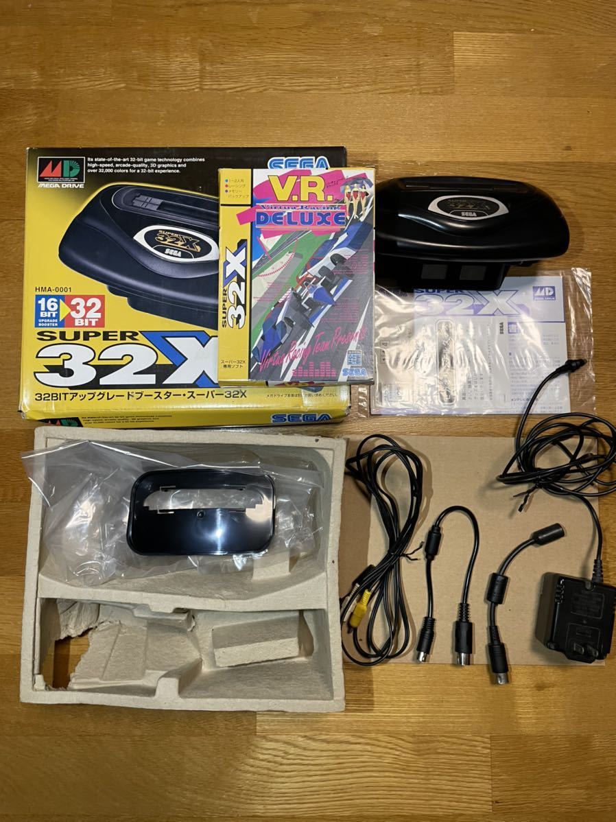 中古動作確認済】セガ メガドライブ スーパー32X 本体 バーチャ 