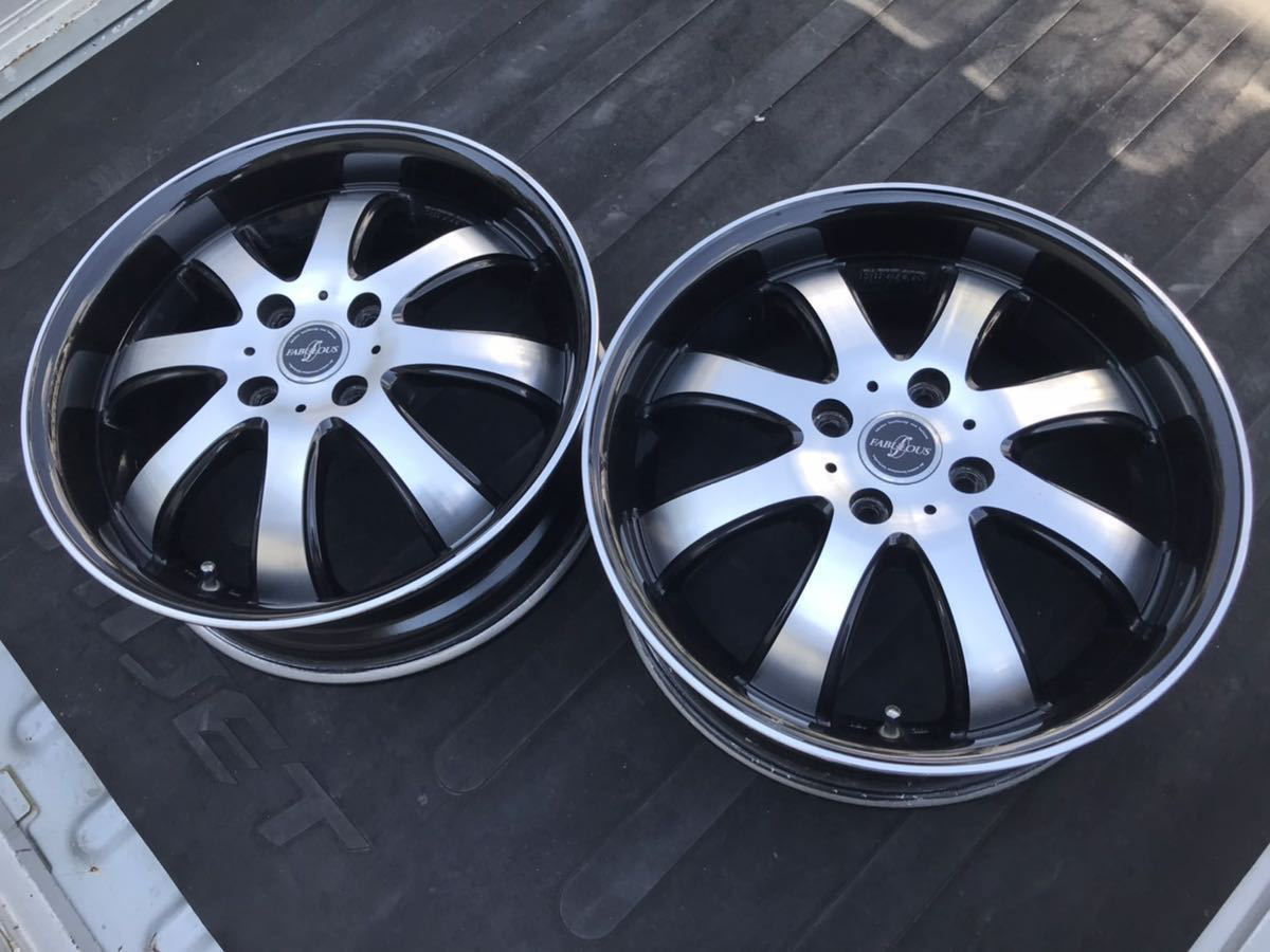 ファブレス FABULOUS ヴァローネ BARONE MC-8 16インチ 5.5J 4穴 100 
