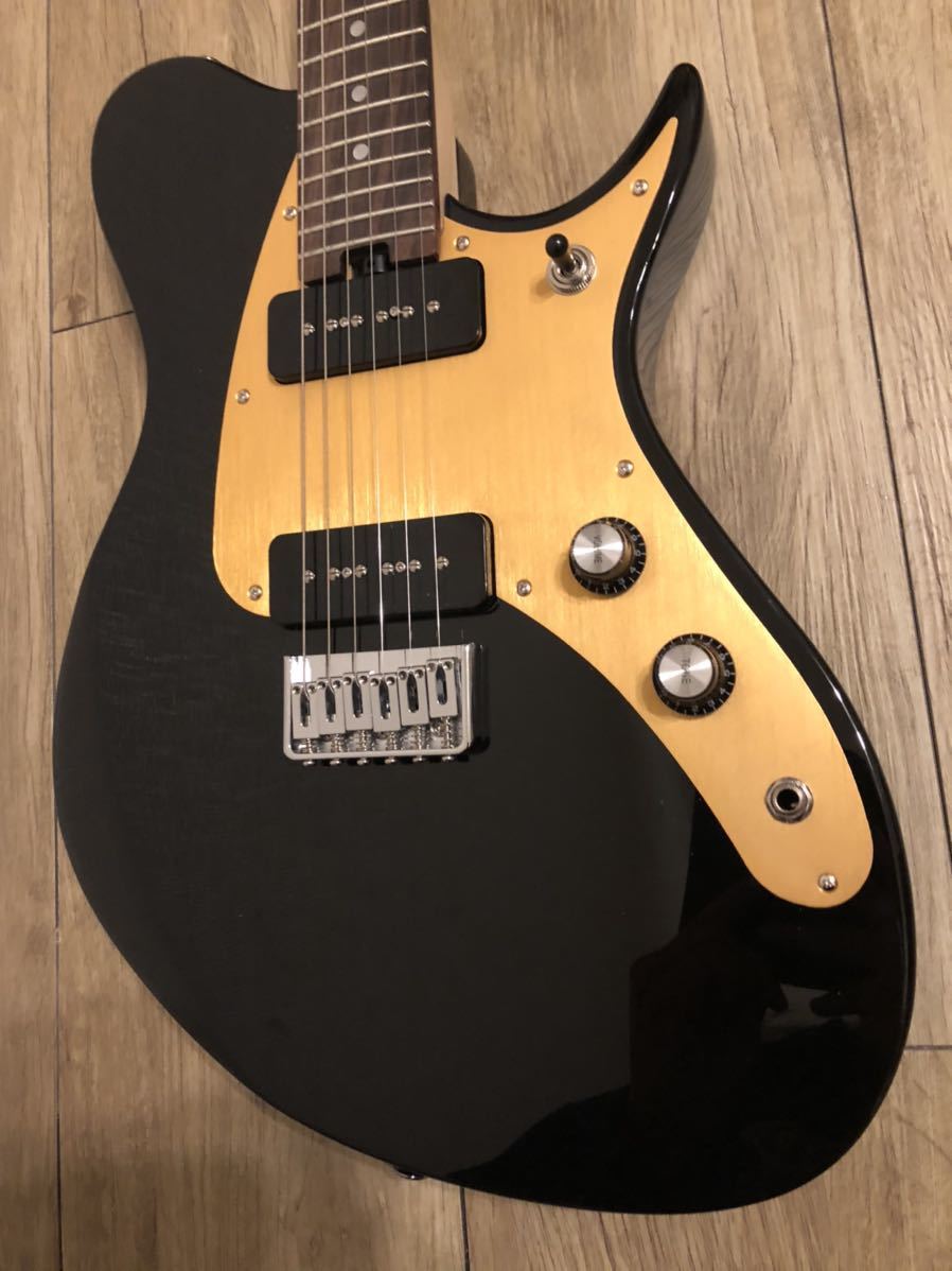 Aria II Pro Guitar Electric Jet Guitars JET BK Black P-90 24F MIJ J-2
