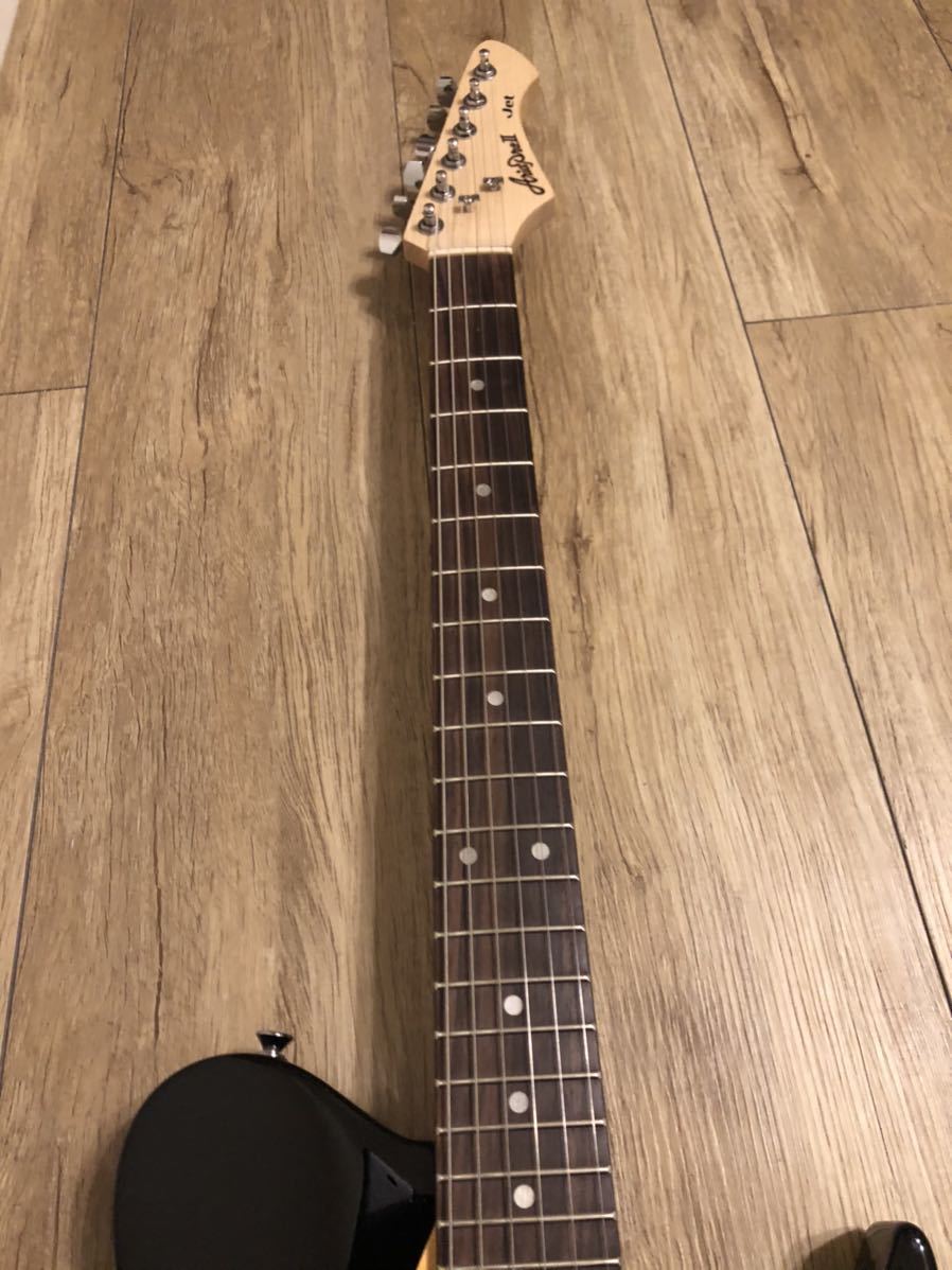Aria II Pro Guitar Electric Jet Guitars JET BK Black P-90 24F MIJ J-2