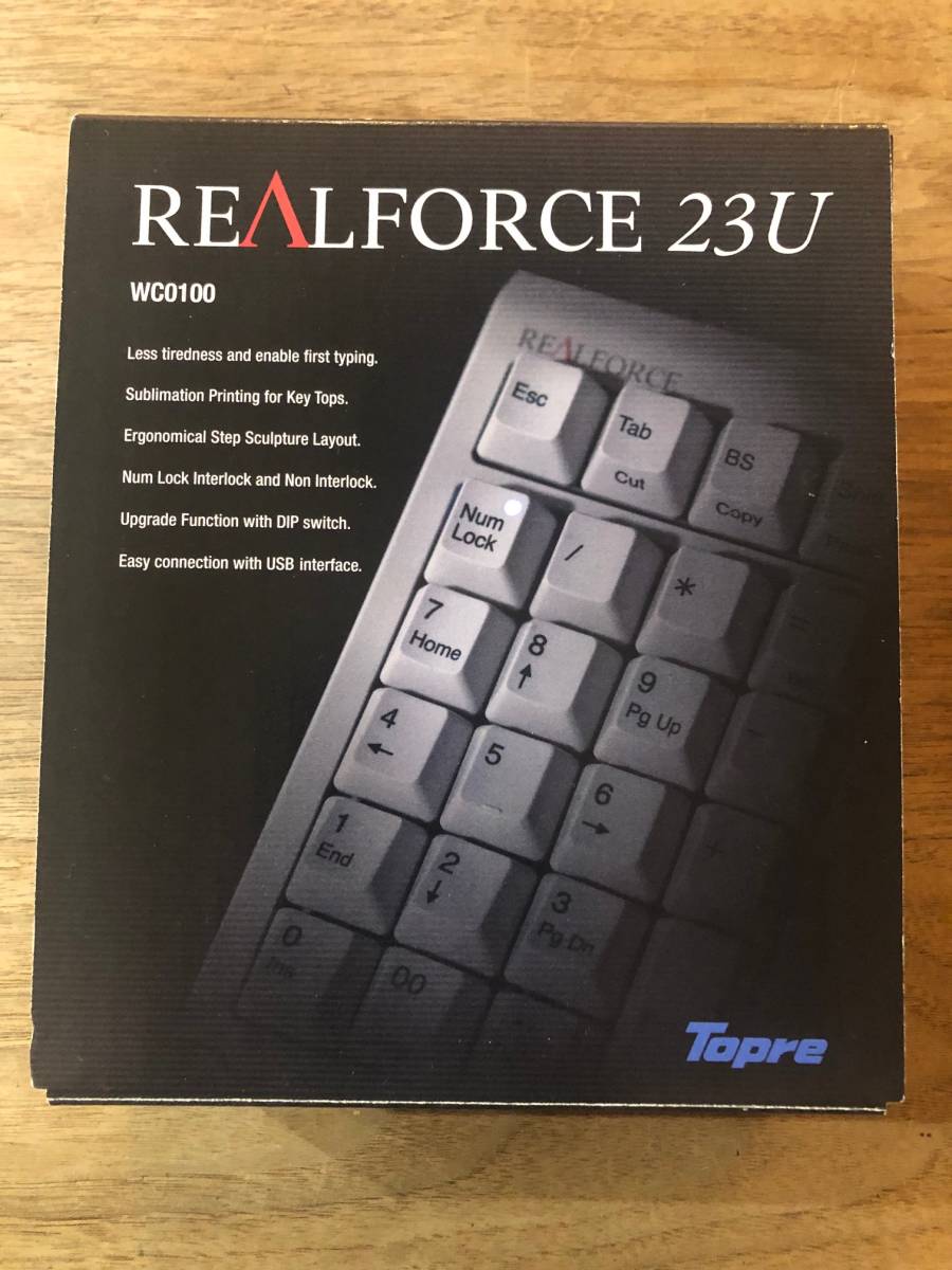 東プレ テンキー 仕組み Realforce 23U WC0100 キーボード