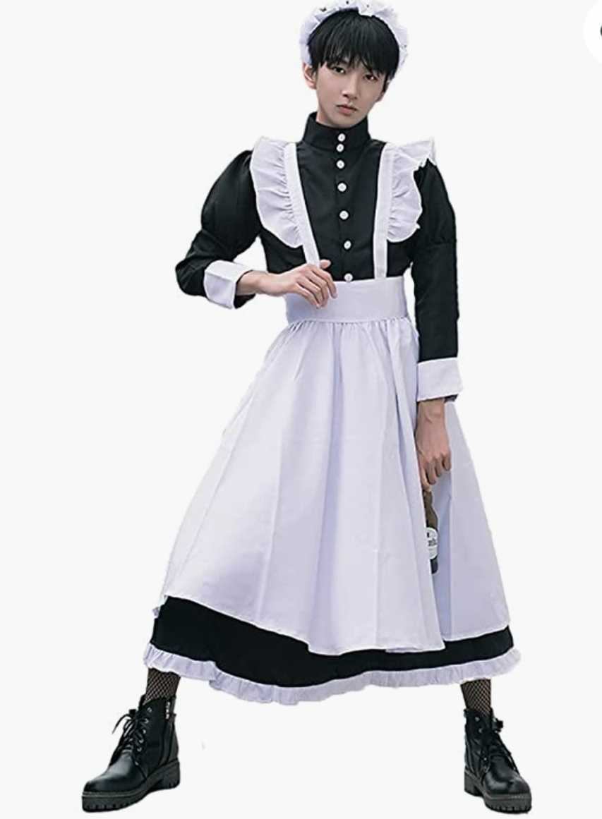 メイド服 男性サイズ 男の娘 女装キャラ コスプレ ハロウィン 仮装 メンズ セクシー エプロン カチューシャ 衣装 可愛い ワンピ 編みタイツ メイド服 売買されたオークション情報 Yahooの商品情報をアーカイブ公開 オークファン Aucfan Com