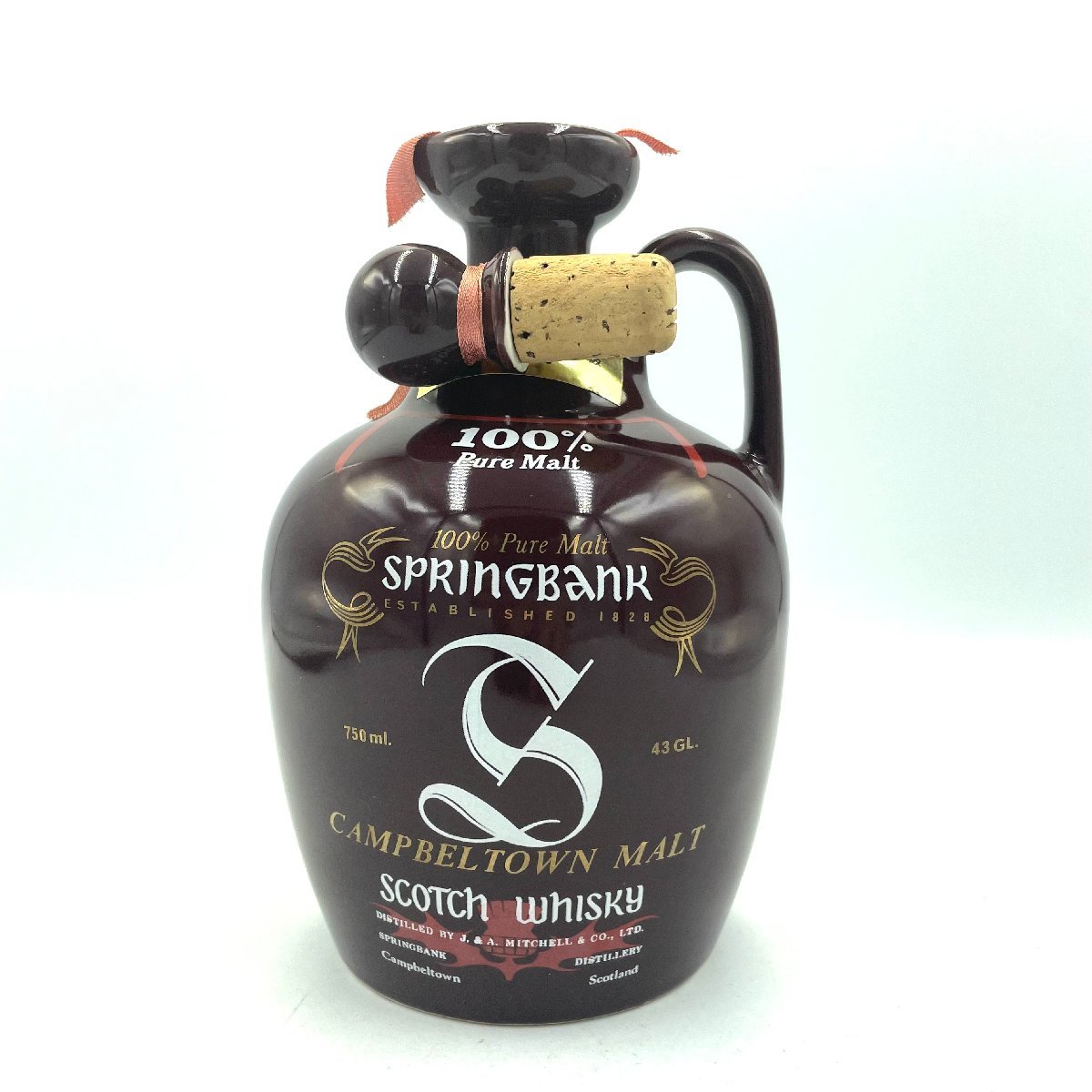 定番，お買い得 未開栓 スプリングバンク キャンベルタウン スコッチウイスキー SPRING BANK Campbel Town Pure Molt AA0173(スコッチ)｜売買されたオークション情報、yahooの商品情報をアーカイブ公開 - オークファン スコッチ
