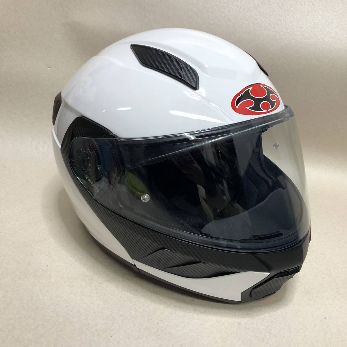 Kabuto RYUKI XL ホワイトメタリックヘルメット OGK Kabuto システムヘルメット Ryuki ホワイトメタリック XLサイズ 61