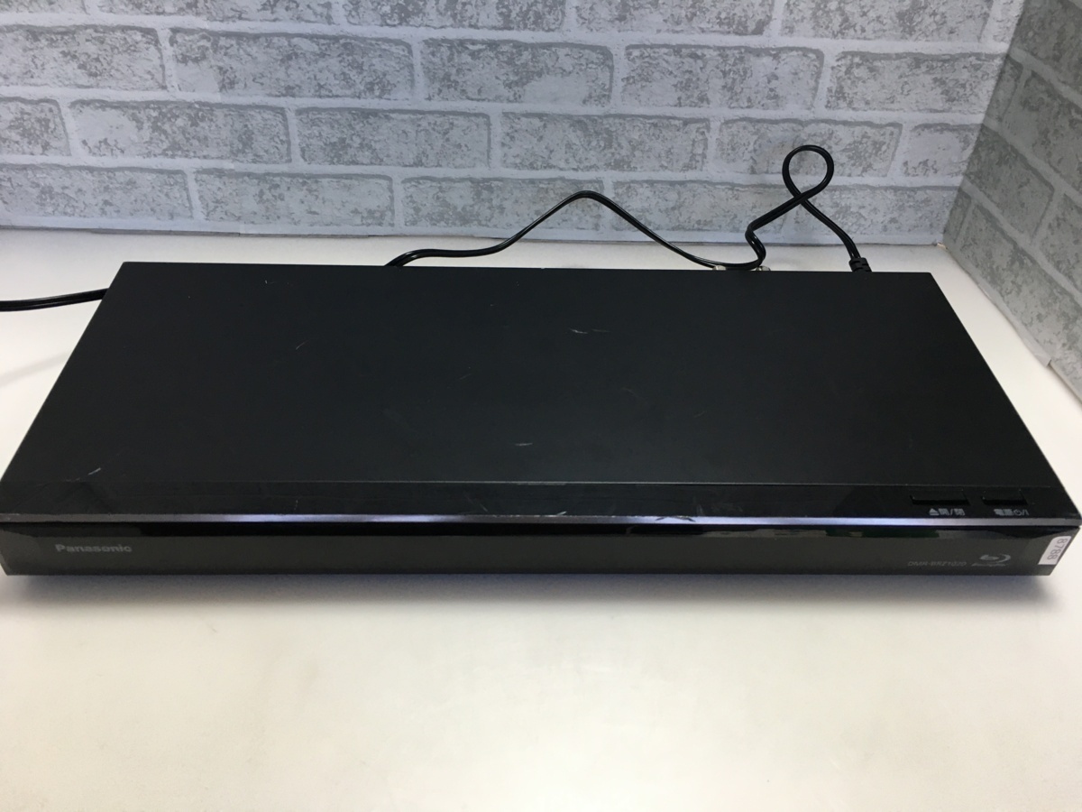 パナソニック　2017年製　BDレコーダー　DMR-BRZ1020　中古品8788 DMR-BRZ1020 パナソニック Panasonic 2017年製&frasl;2012年製ブルーレイディスク D*様 DMR-BRZ1020公式