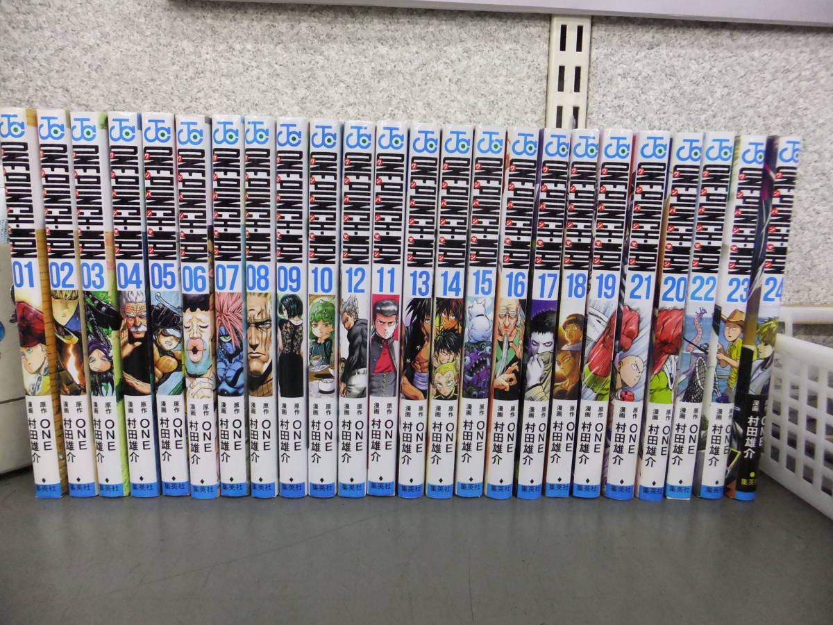 ワンパンマン | 1-24巻セット 全巻セット |本 通販 コミック 村田雄介 - ONE 1-24巻 P ― Yahoo!オークション 雄介 24の通販