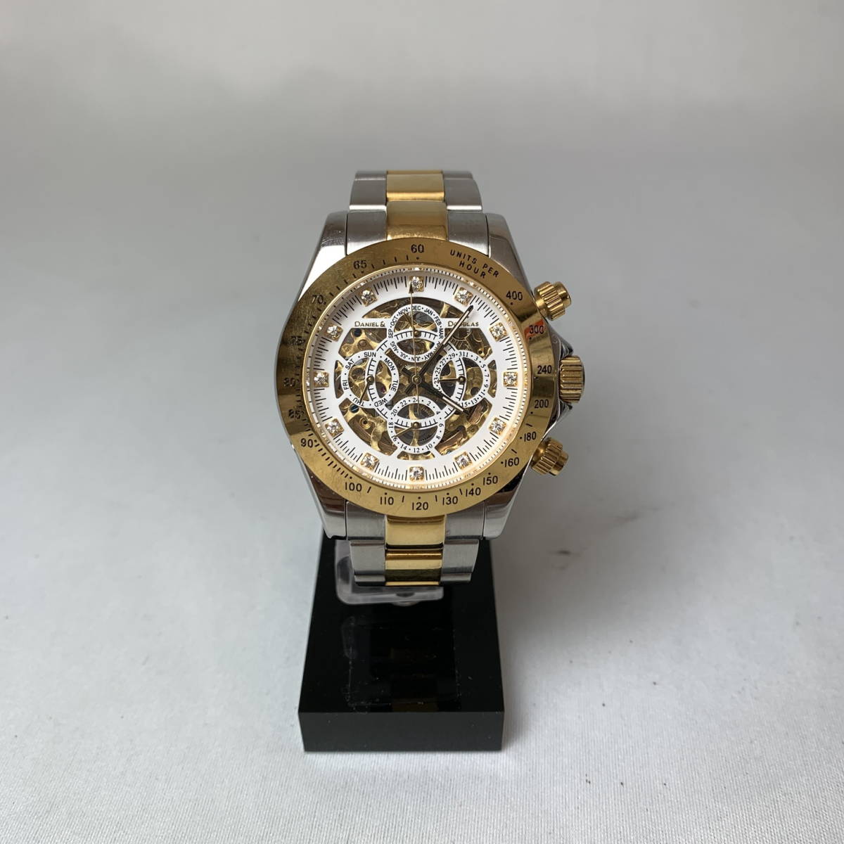 中古】DANIEL＆DOUGLAS ダニエル・ダグラス DD-8802 腕時計(A0210_9 